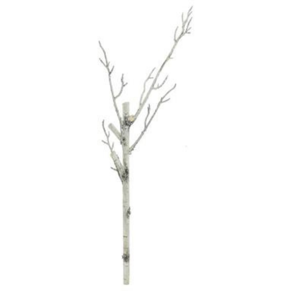 RAMA BLANCA NEVADA DE PVC MED:105 CM