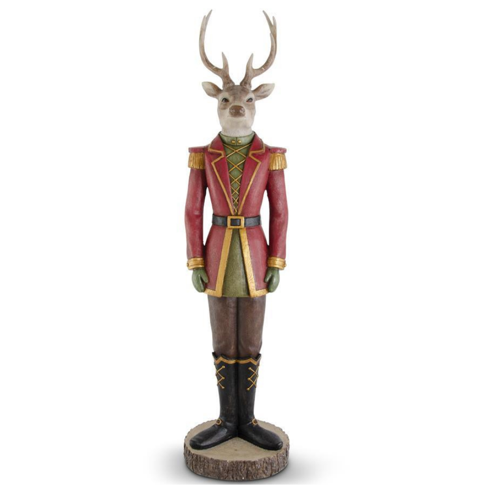 ESTATUA DE SOLDADO CIERVO MED:133 CM