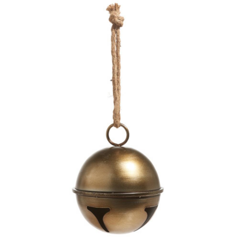 CASCABEL ORO ANTIGUO CON CUERDA MED:24 CM
