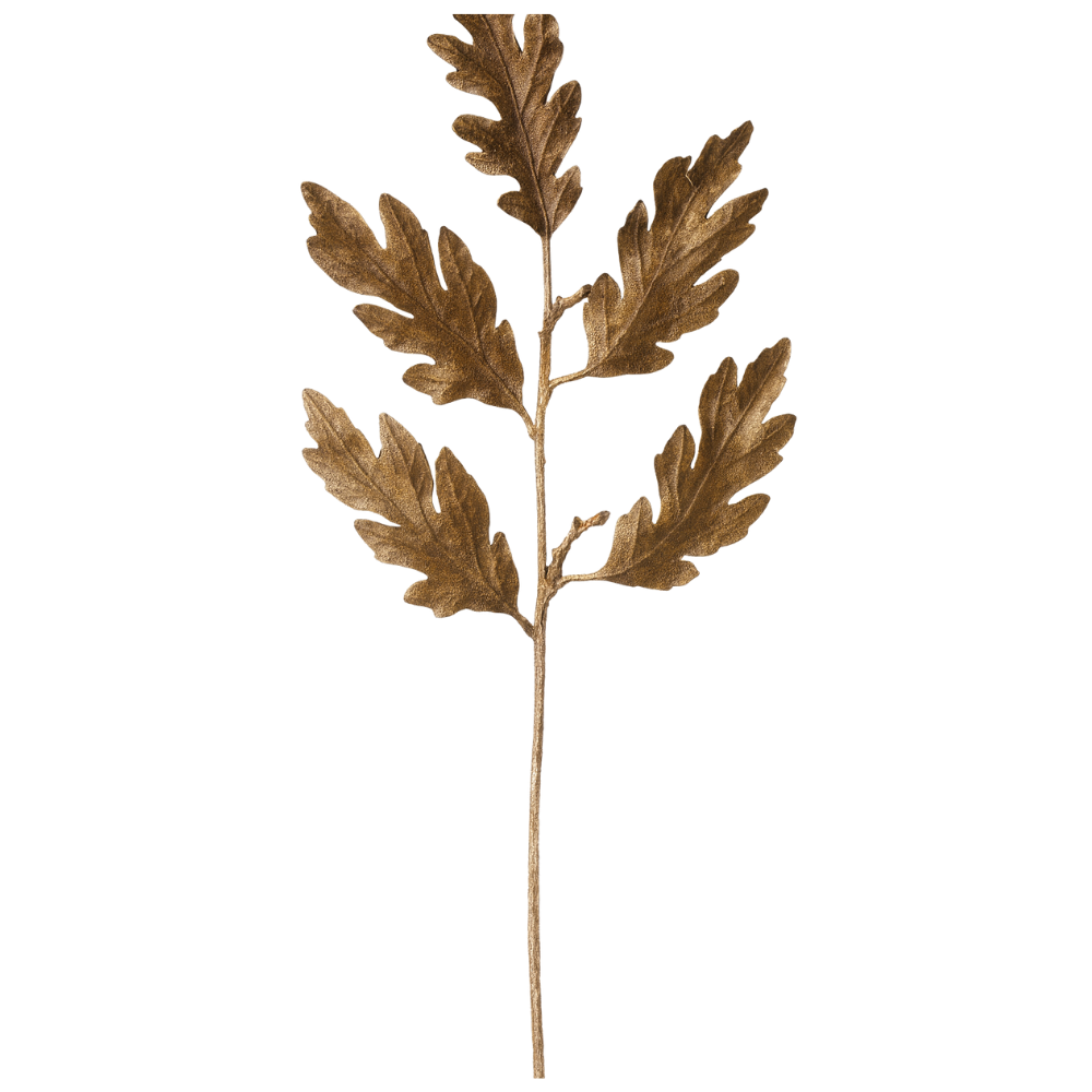 RAMA METALICA ORO ANTIGUO MED:61 CM
