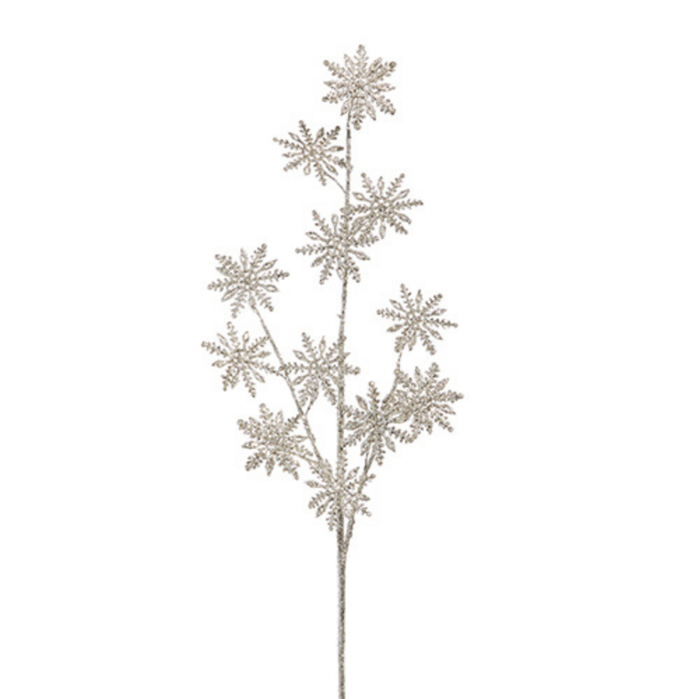 RAMA DE COPOS CON BRILLANTINA MED:76 CM