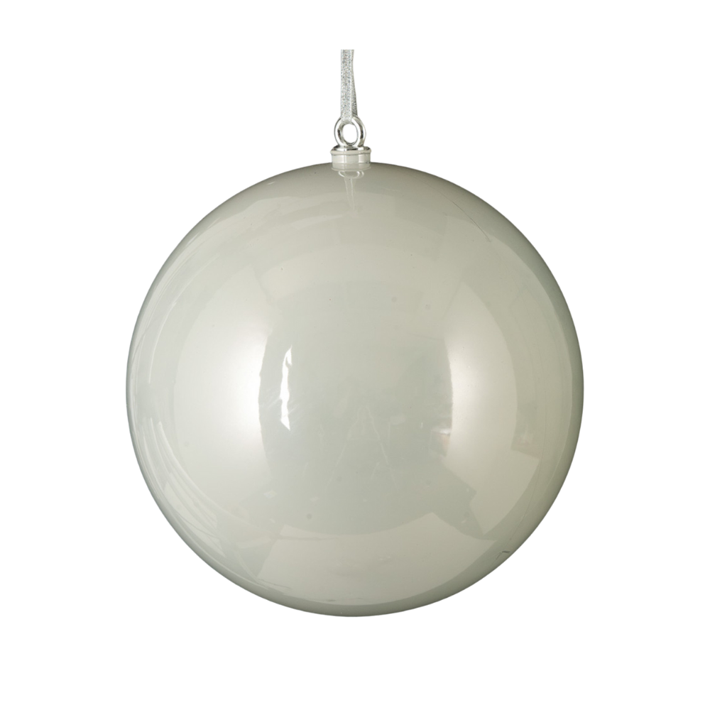 ESFERA EN TONO PERLA MED:25CM