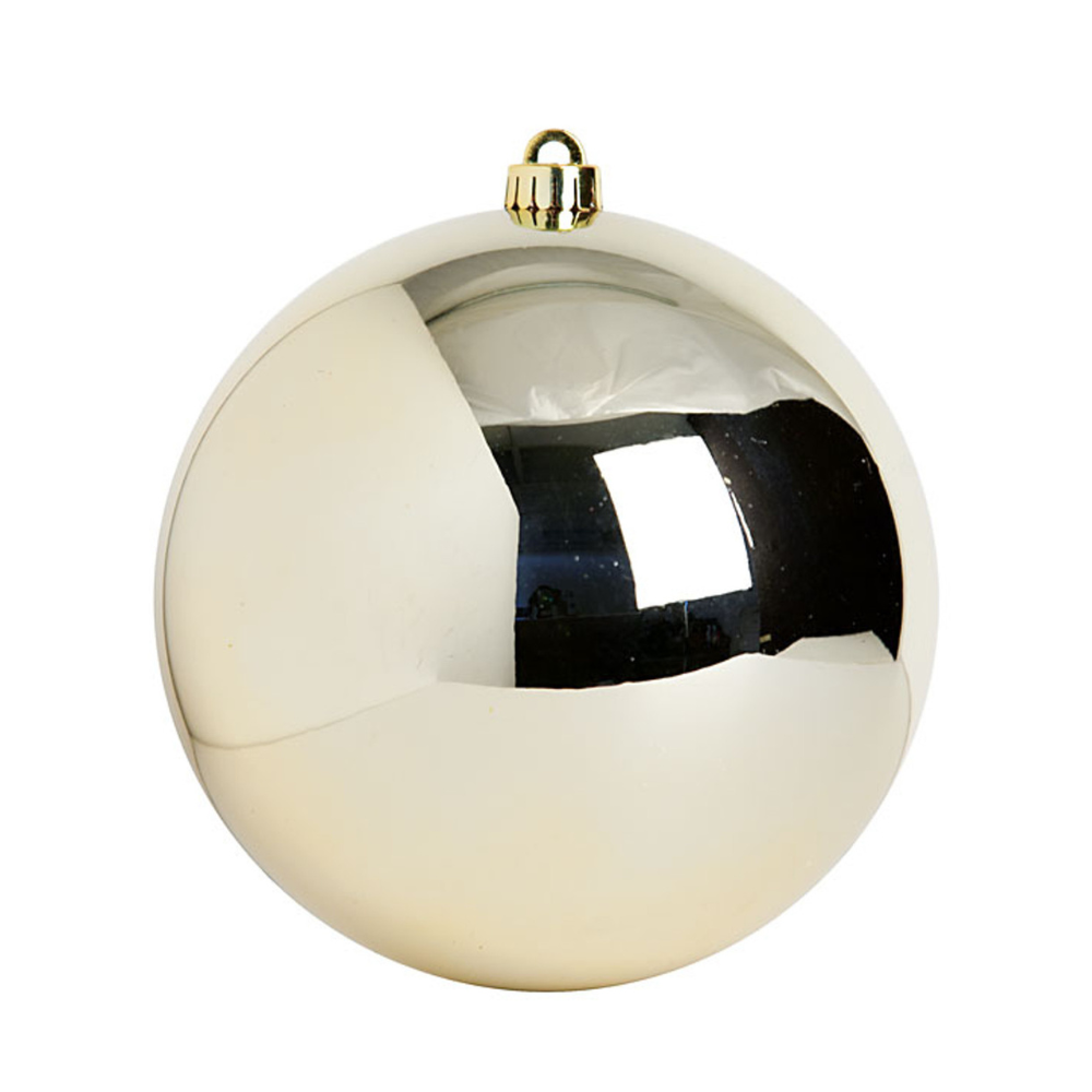 ESFERA DORADA BRILLANTE INASTILLABLE MED:38 CM