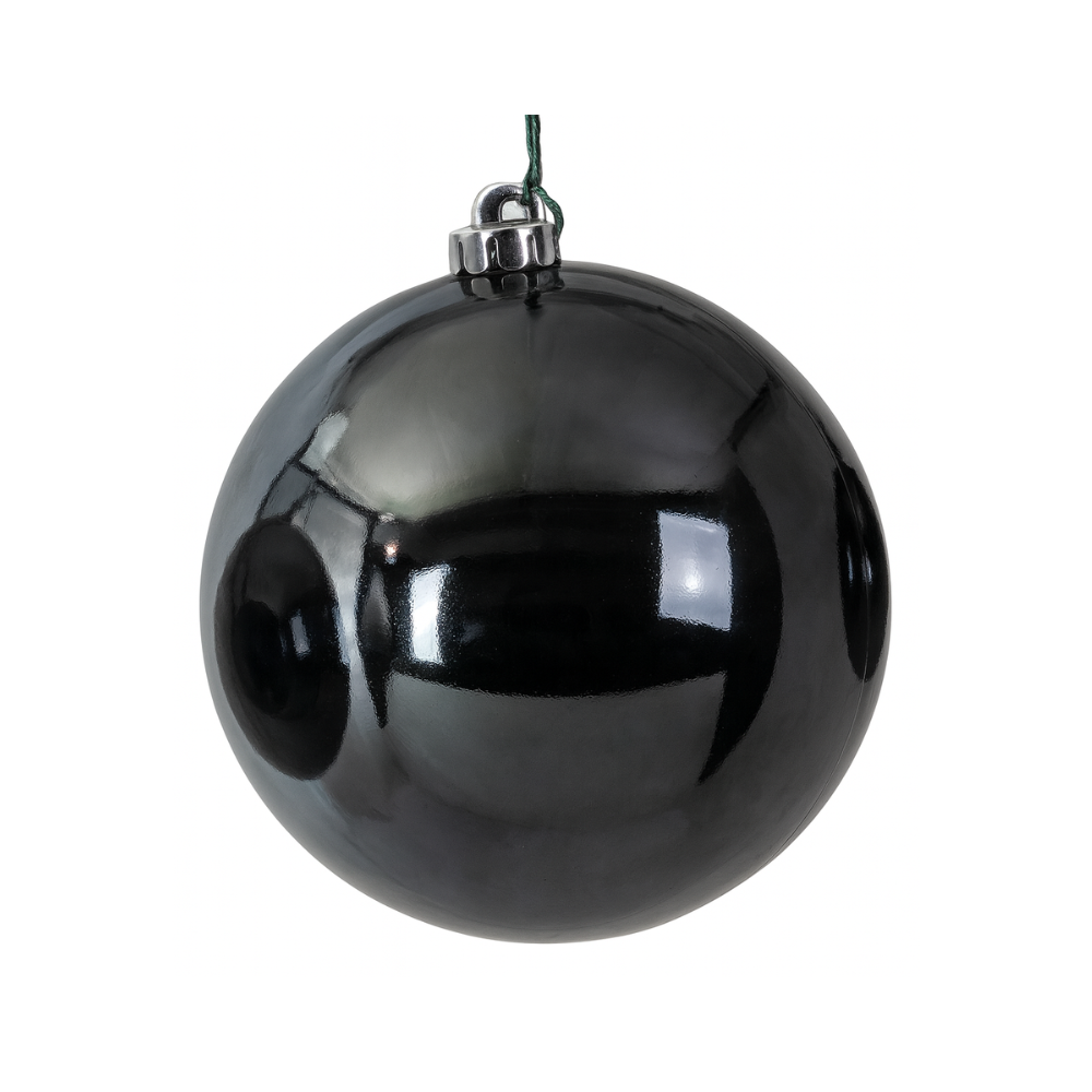 ESFERA EN TONO CARBÓN REFLECTANTE MED:25 CM