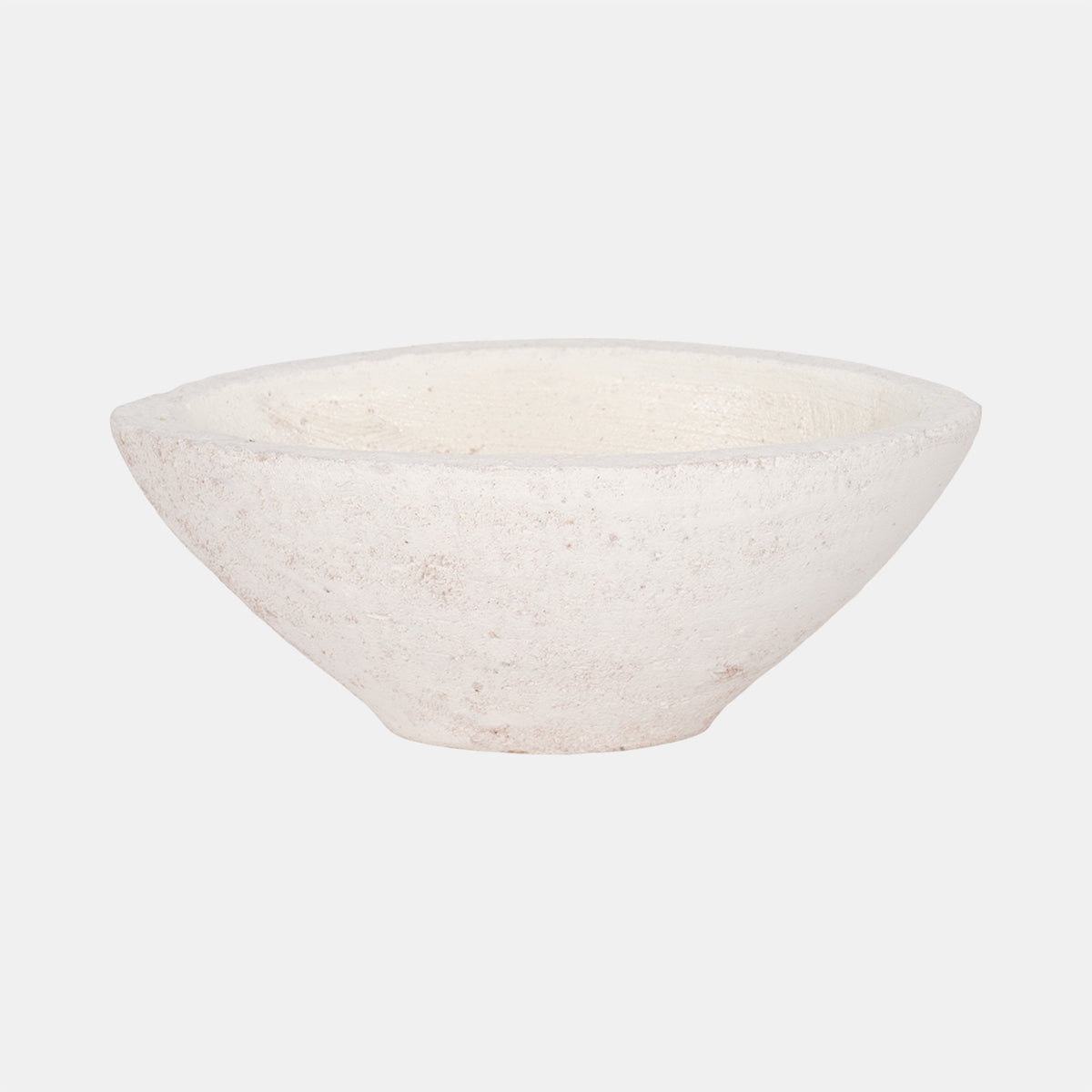 BOWL BLANCO DE TERRACOTA MED:25 CM