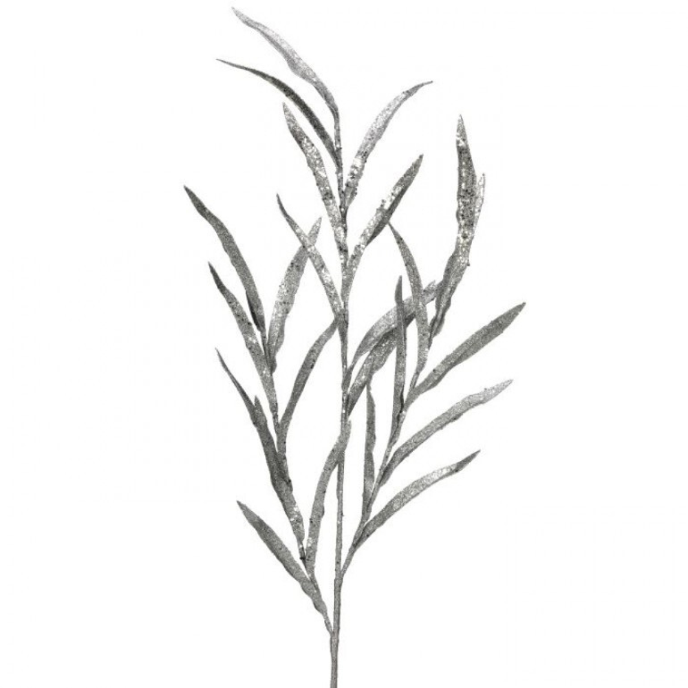 RAMA COLGANTE PLATA CON BRILLOS MED:71 CM
