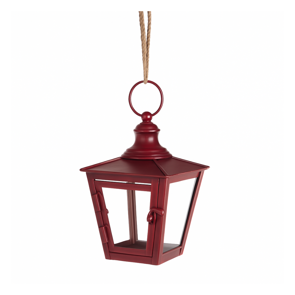 FAROL VINO DE METAL Y VIDRIO MED:20 CM
