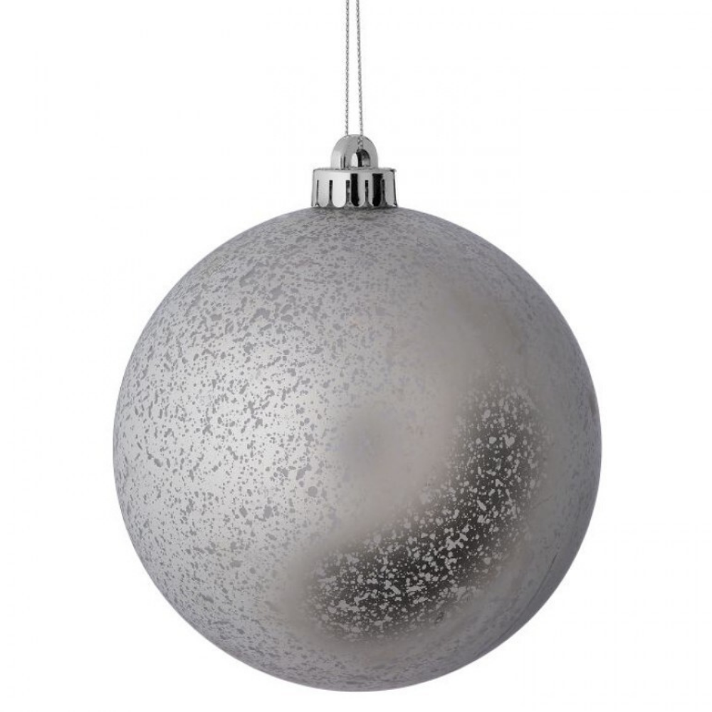 ESFERA PLATA MATE MED:25 CM