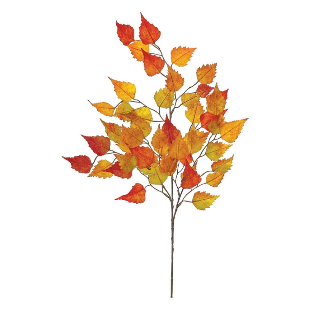 TALLO DECORATIVO DE HOJAS OTOÑALES EN TONOS VIVOS 69 CM