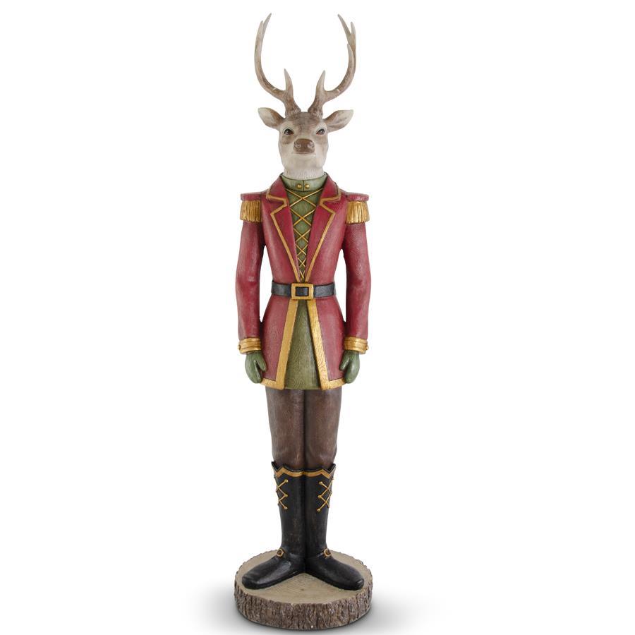 ESTATUA DE SOLDADO CIERVO MED:133 CM