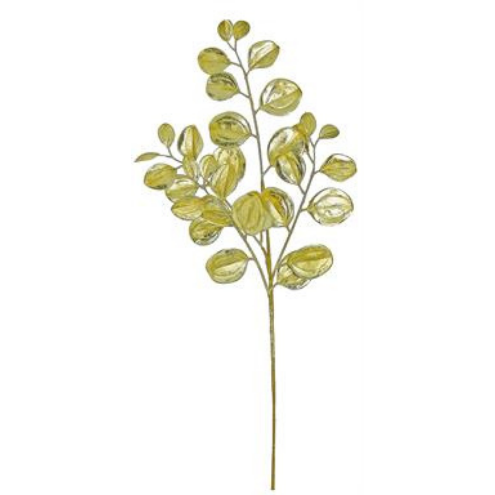 TALLO DECORATIVO EN TONO PLATEADO MED:58 CM