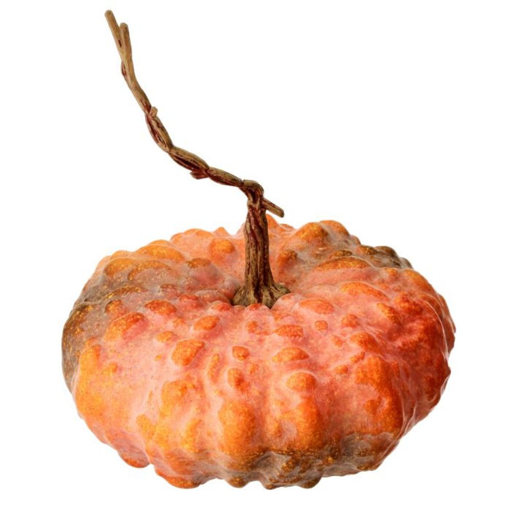 CALABAZA PLANA TONO NARANJA MED:28 CM