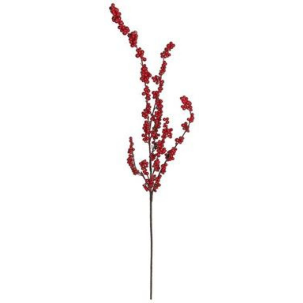 RAMA DE BERRIES ROJAS GIGANTE MED:132 CM