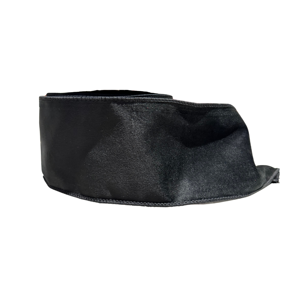LISTÓN NEGRO DE TERCIOPELO MED:10 CM X 9 MTS