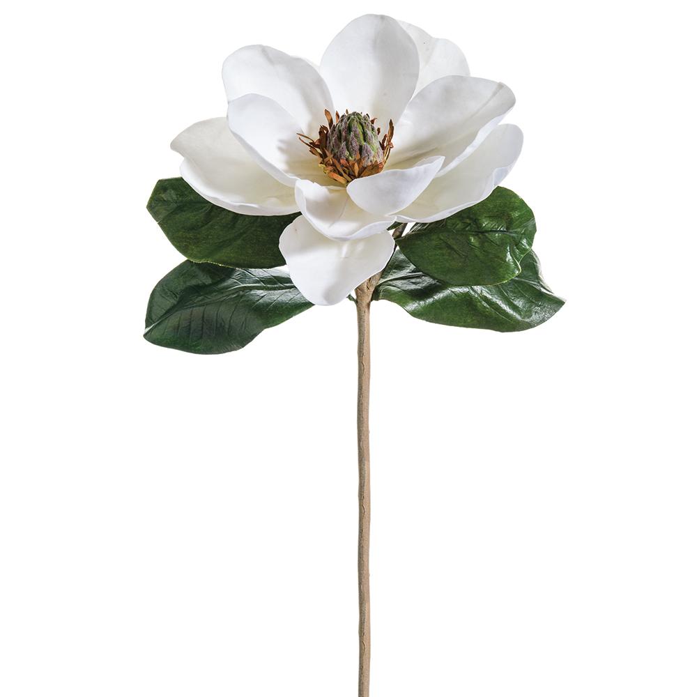 FLOR MAGNOLIA BLANCA 36 CM