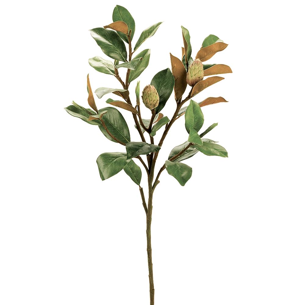 RAMA HOJAS DE MAGNOLIA 91 CM