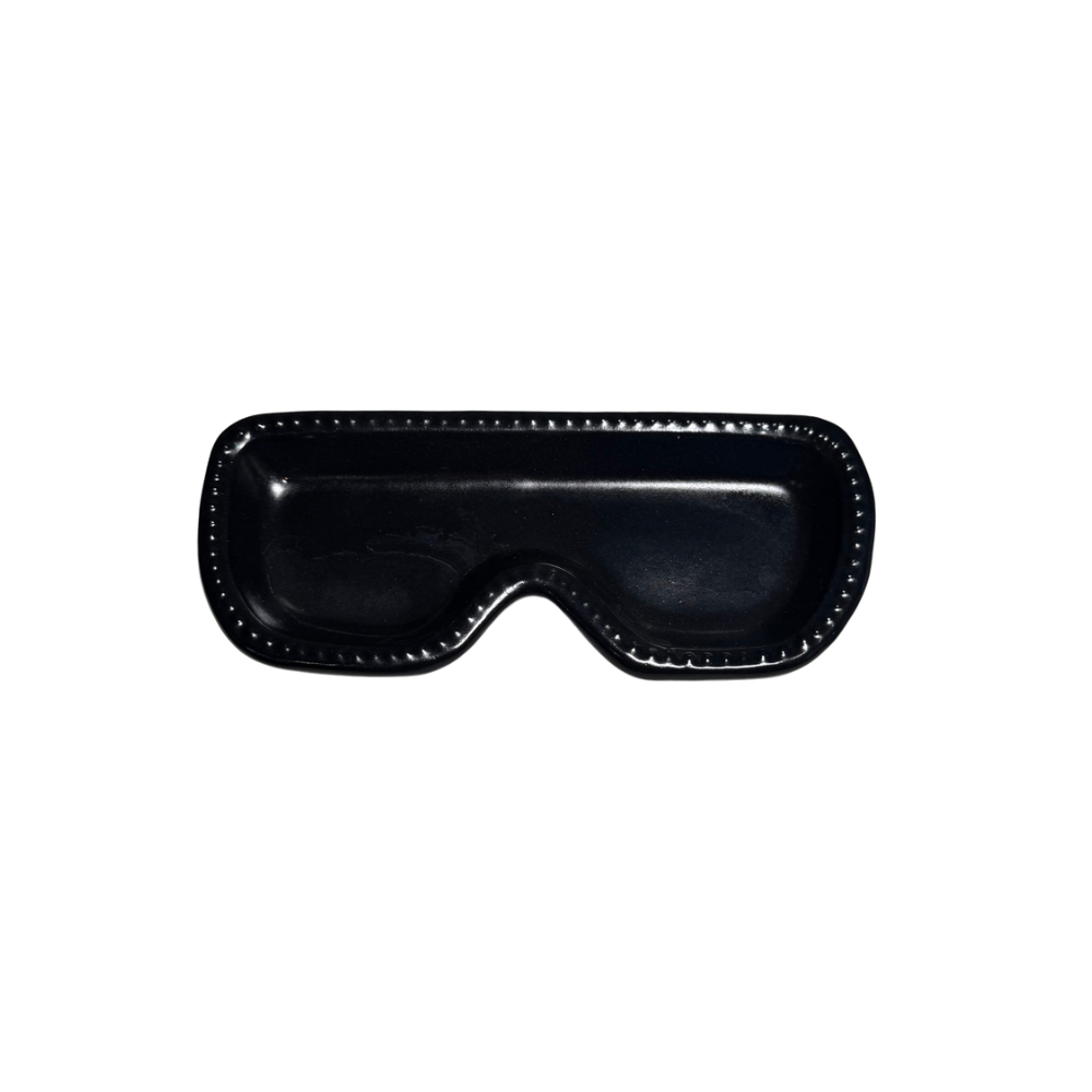 PORTALENTES NEGRO DE BARRO MED:16 CM