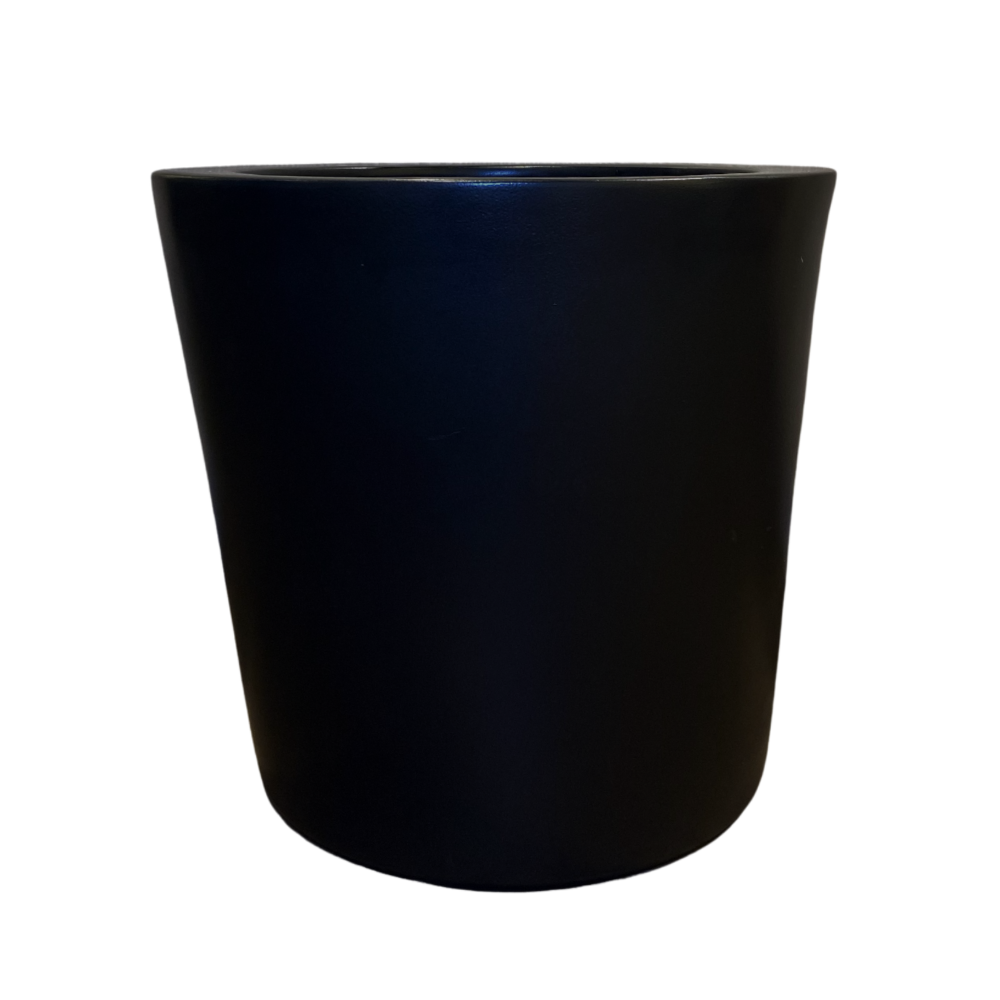MACETA PARIS EN TONO NEGRO MED: 45X60 CM