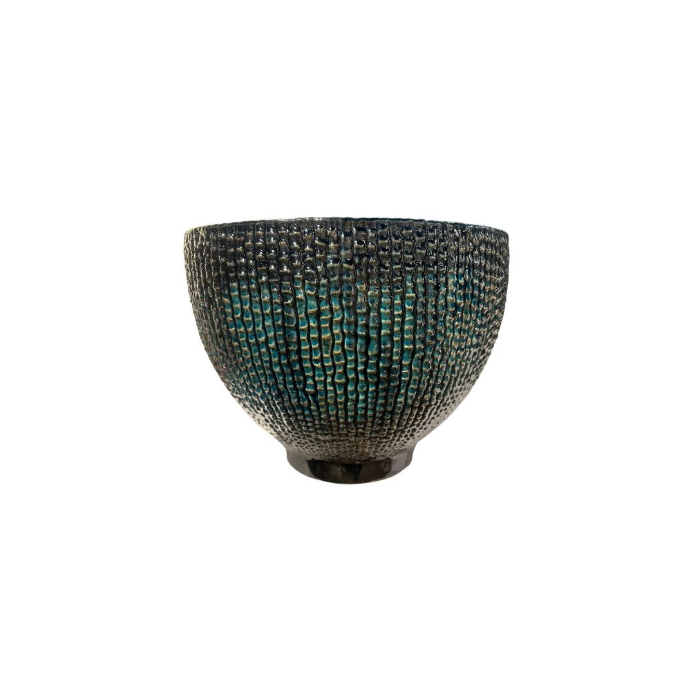 BOWL TORNASOL TEXTURA PUNTOS MED:25 CM