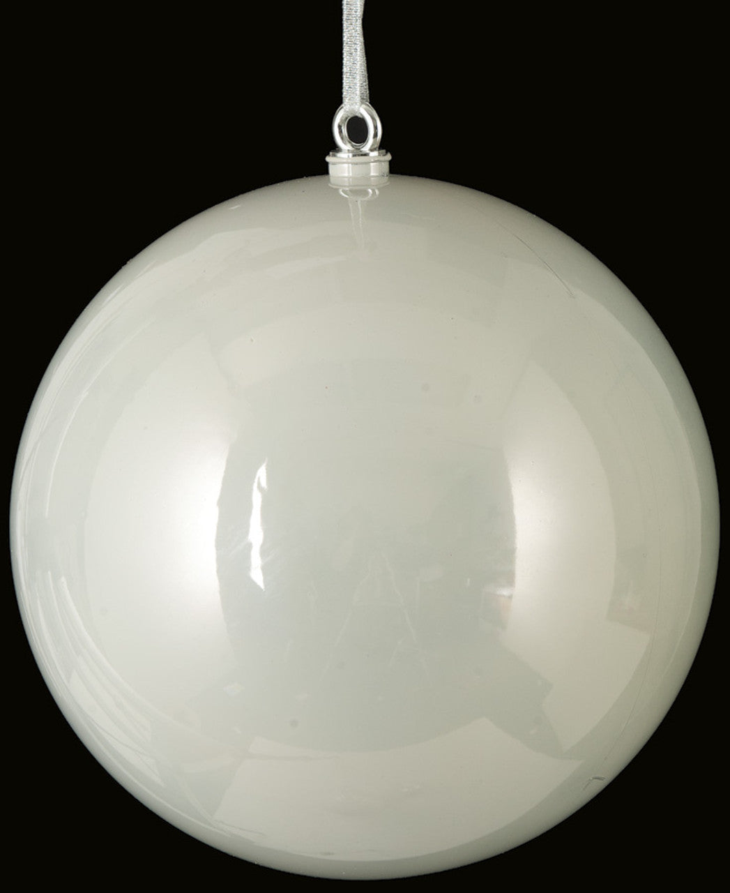 ESFERA EN TONO PERLA MED:25CM